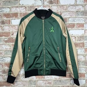 Jeffree Star Bomber Jacket Small “Blood Money" LIMITED EDITION green Gold